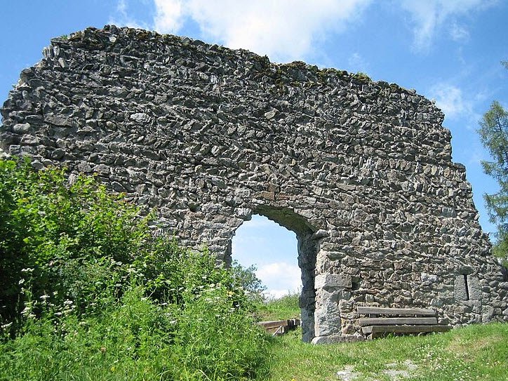 Burgruine Grüneck, Ilanz/Glion, Switzerland, Switzerland